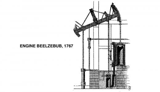 1774 James Watt Fire Engine: Beelzebub